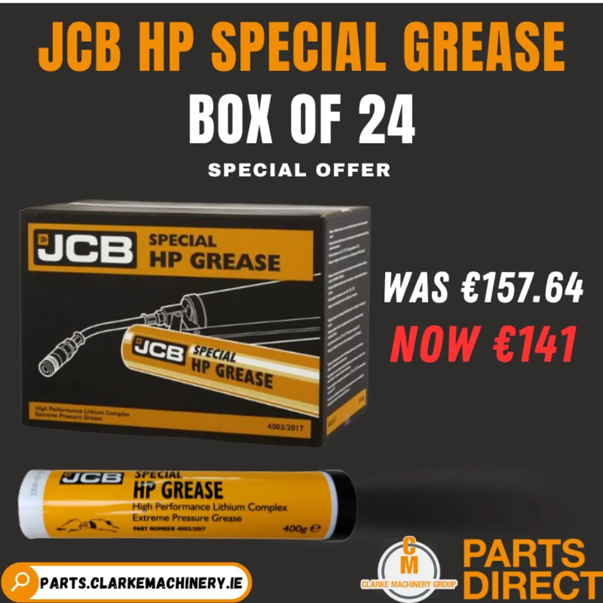 JCB HP Special Grease Box of 24 ⭐Special Price⭐
