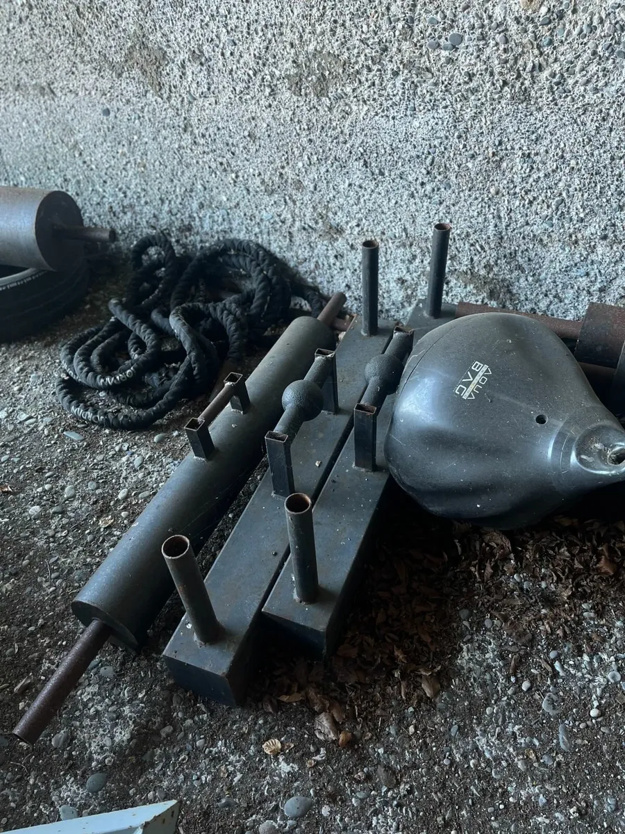 Collection of Strongman Equipment - Image 2