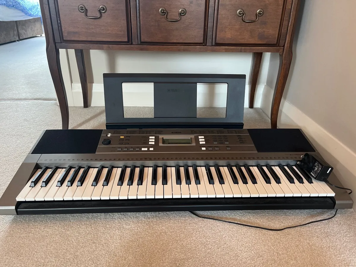 Yamaha Piano Keyboard (with seat and stand) - Image 2