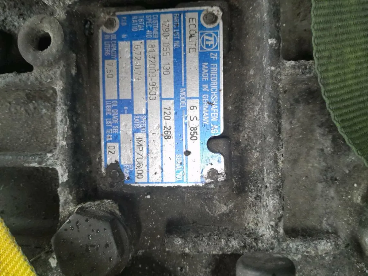 MAN Gearbox 6 SP 850 Ecolite - Image 2