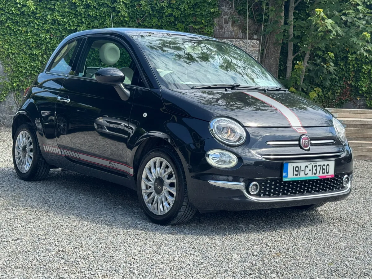 2019 Fiat 500 1.2 NCT 2027 - Image 1