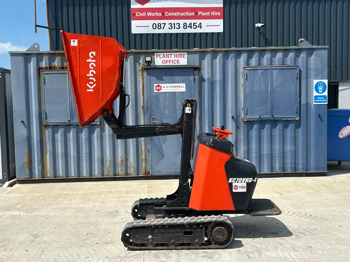 2022 Kubota  0.7 Ton Track Dumper - Image 3
