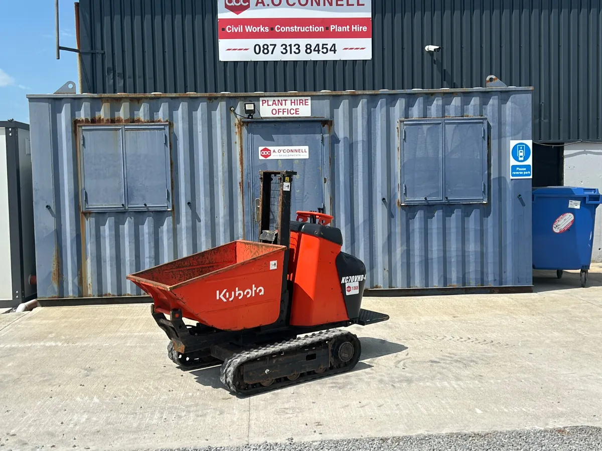 2022 Kubota  0.7 Ton Track Dumper - Image 1