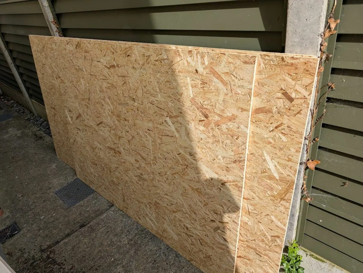 2.5 sheets of 12mm OSB Board (FREE)