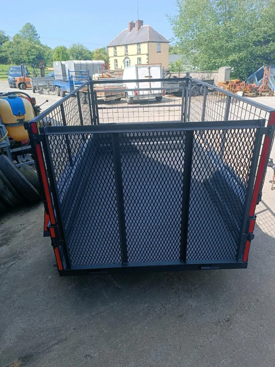 Builders trailer with mesh sides - Image 3
