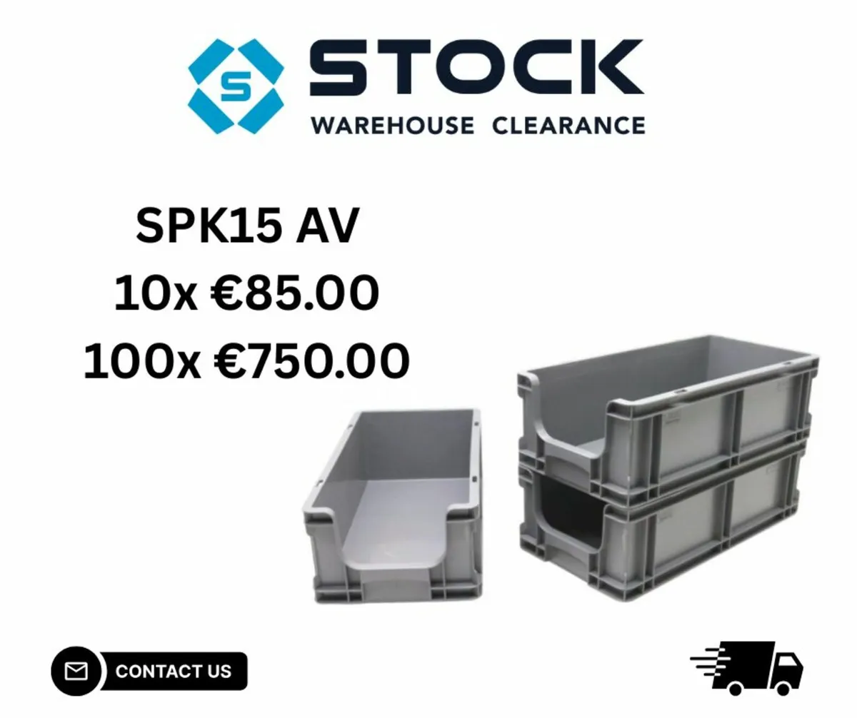 10x Storage Boxes - Image 1