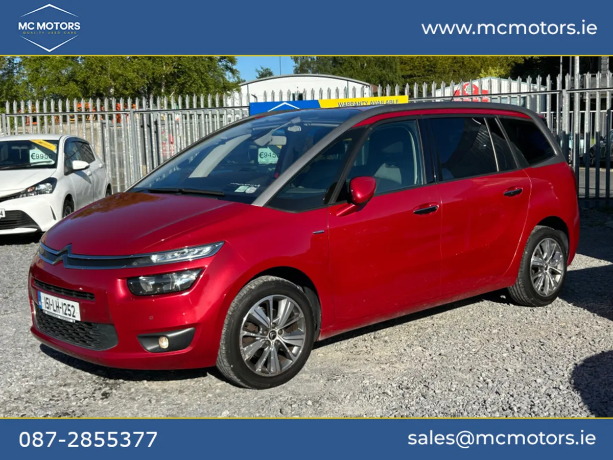 Citroen Grand C4 Picasso WARRANTY + NCT + ROADSIDE - Image 4