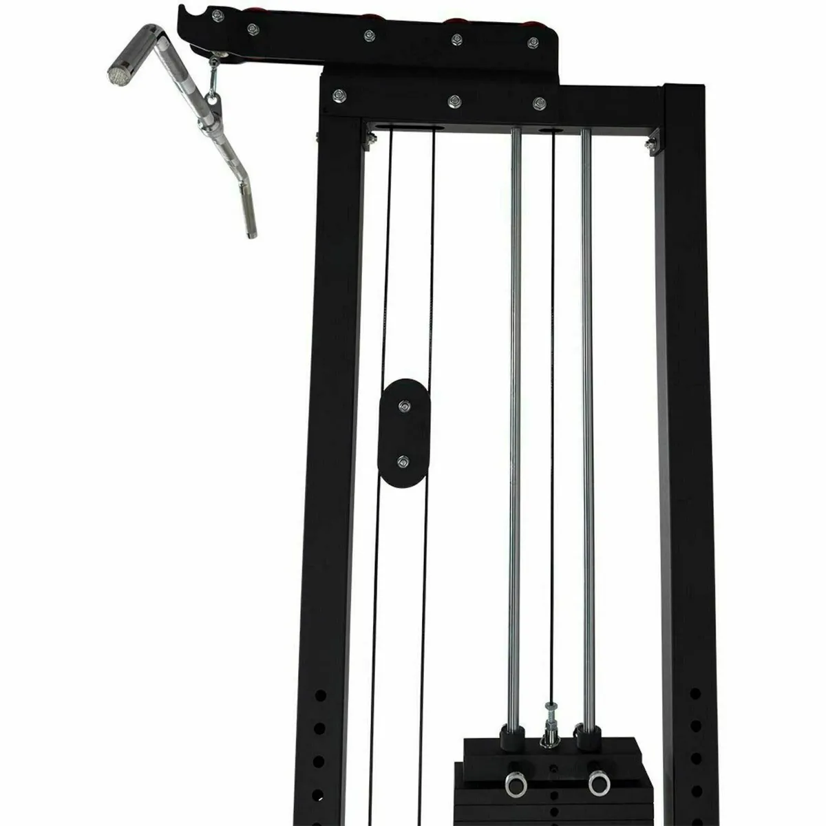 135kg Lat Pull Down / Low Row Machine (Weights Gym - Image 2