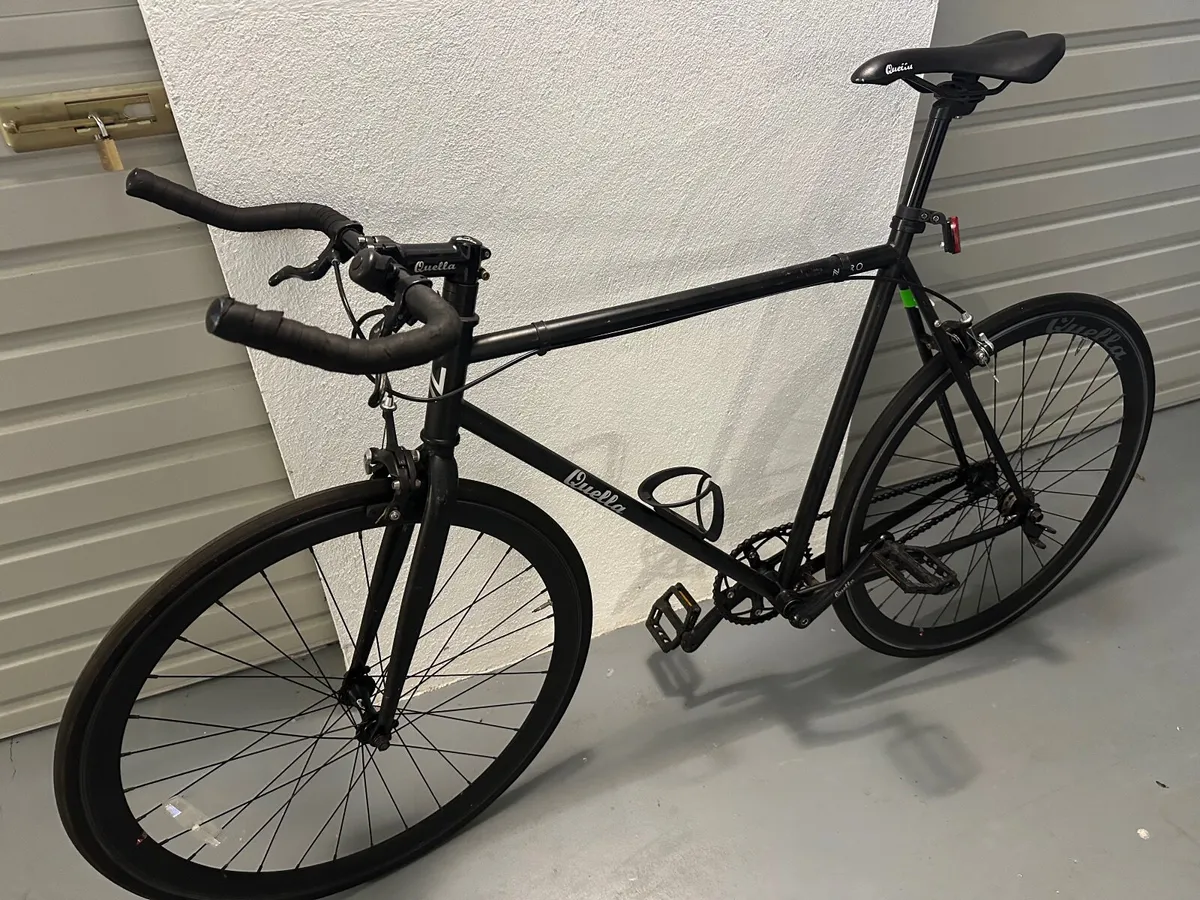 QUELLA Nero Classic Single-Speed Bicycle - Black - Image 4