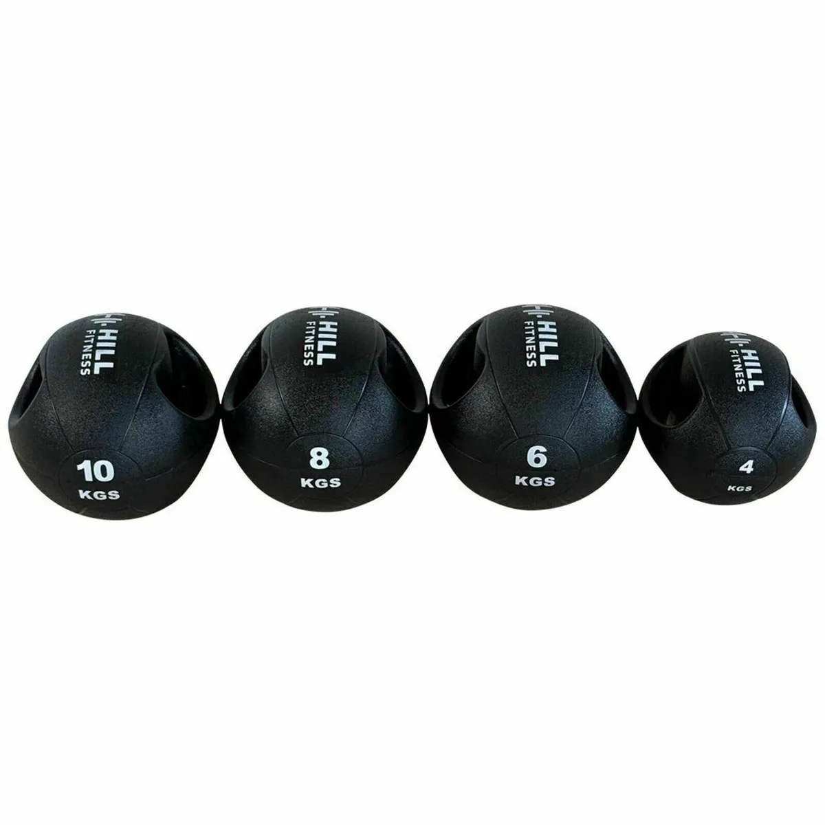 4kg - 10kg Medicine Balls set with Rack - Weights - Image 3