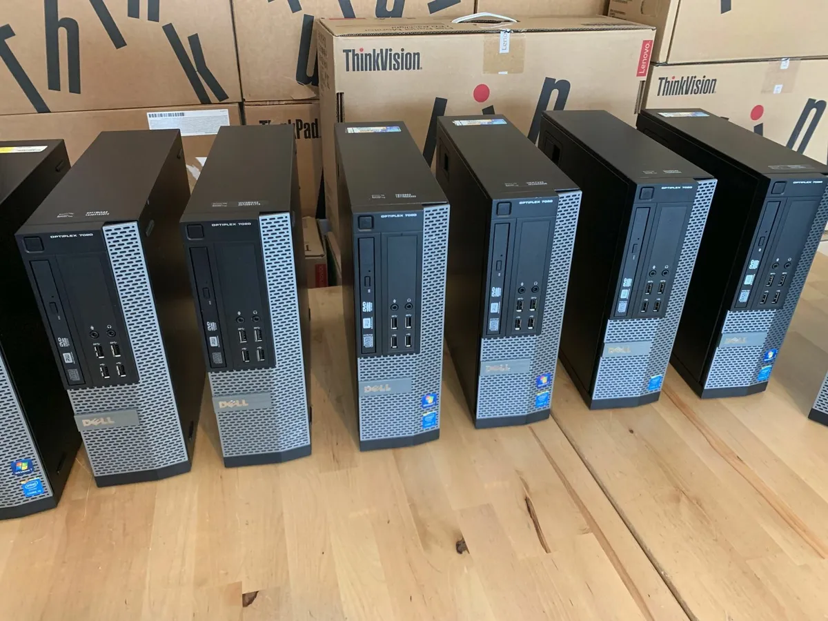 Dell Optiplex PC's-Quad i7-16Gb Ram-SSD-Win 11 - Image 2