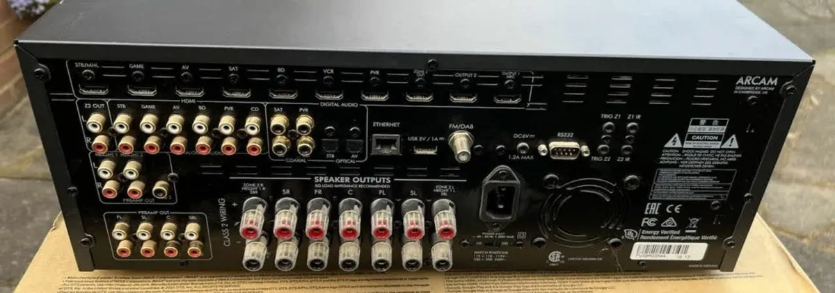 ARCAM AVR390 Home Cinema DIRAC 4K Amplifier - Image 4