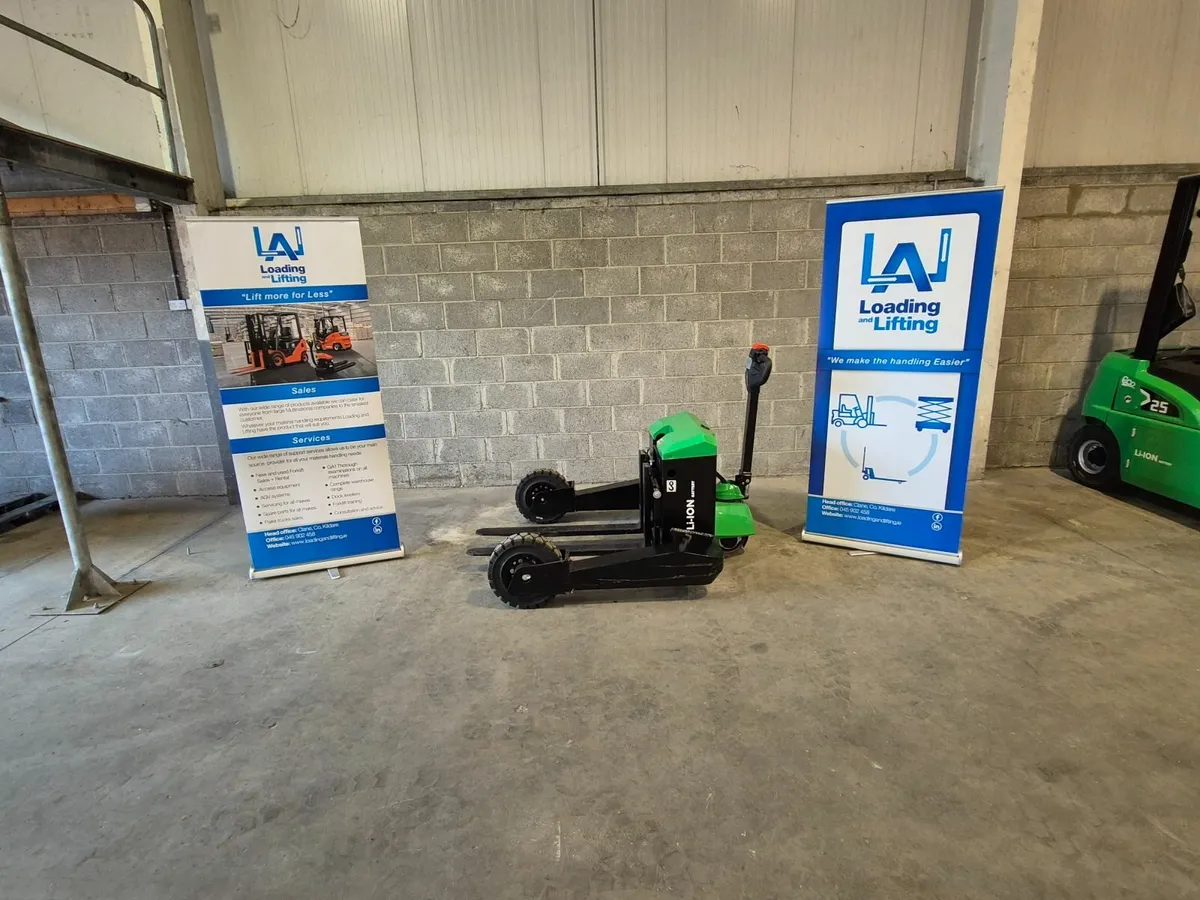 Rough Terrain  Electric Pallet Trucks - Image 4