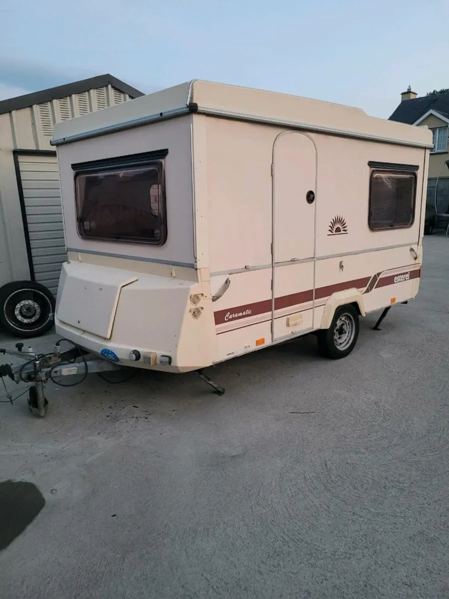 12ft light weight esterel folding caravan 3/4 bert - Image 1