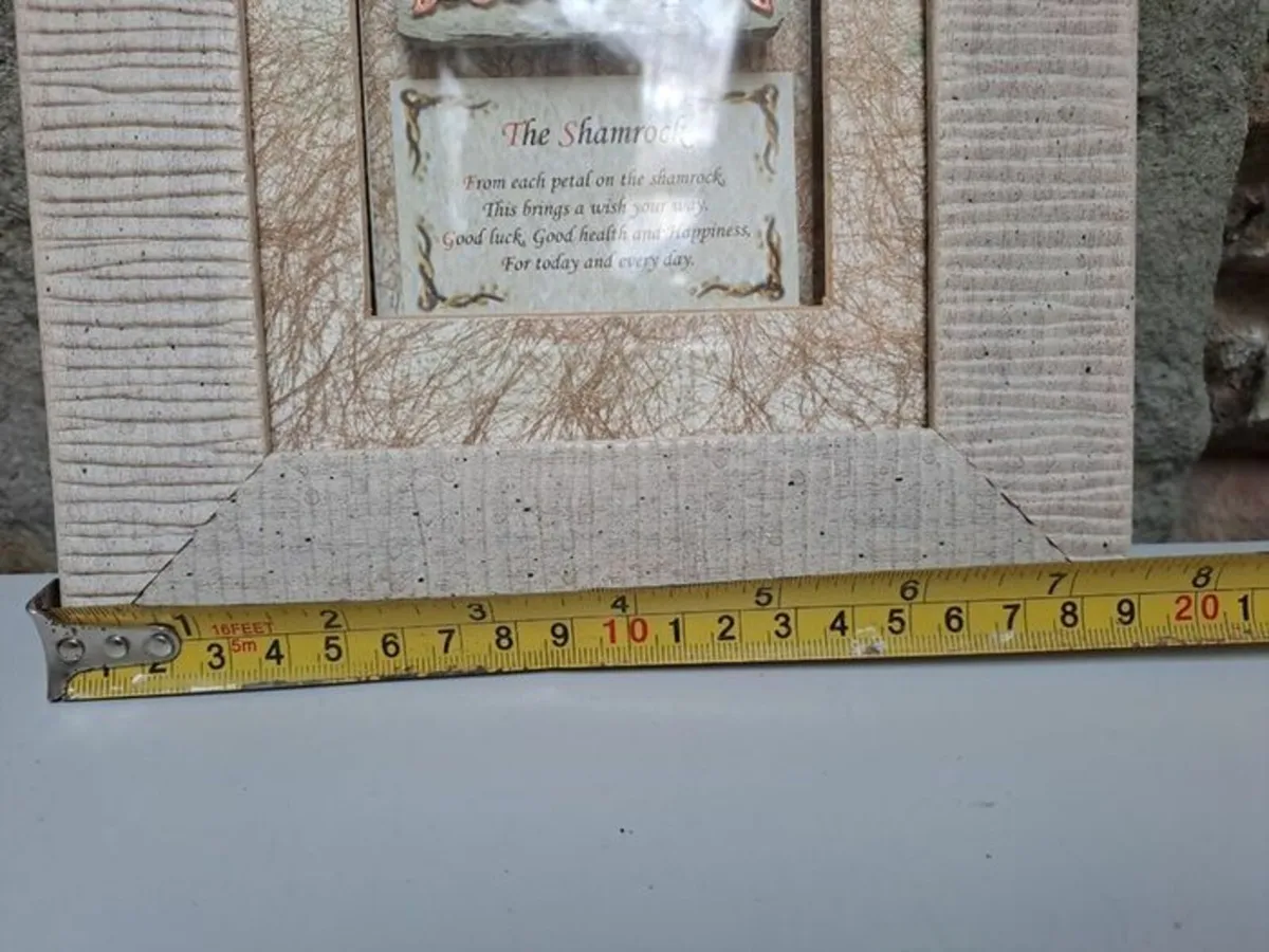 Vintage Irish Shamrock Picture Frame - Image 4
