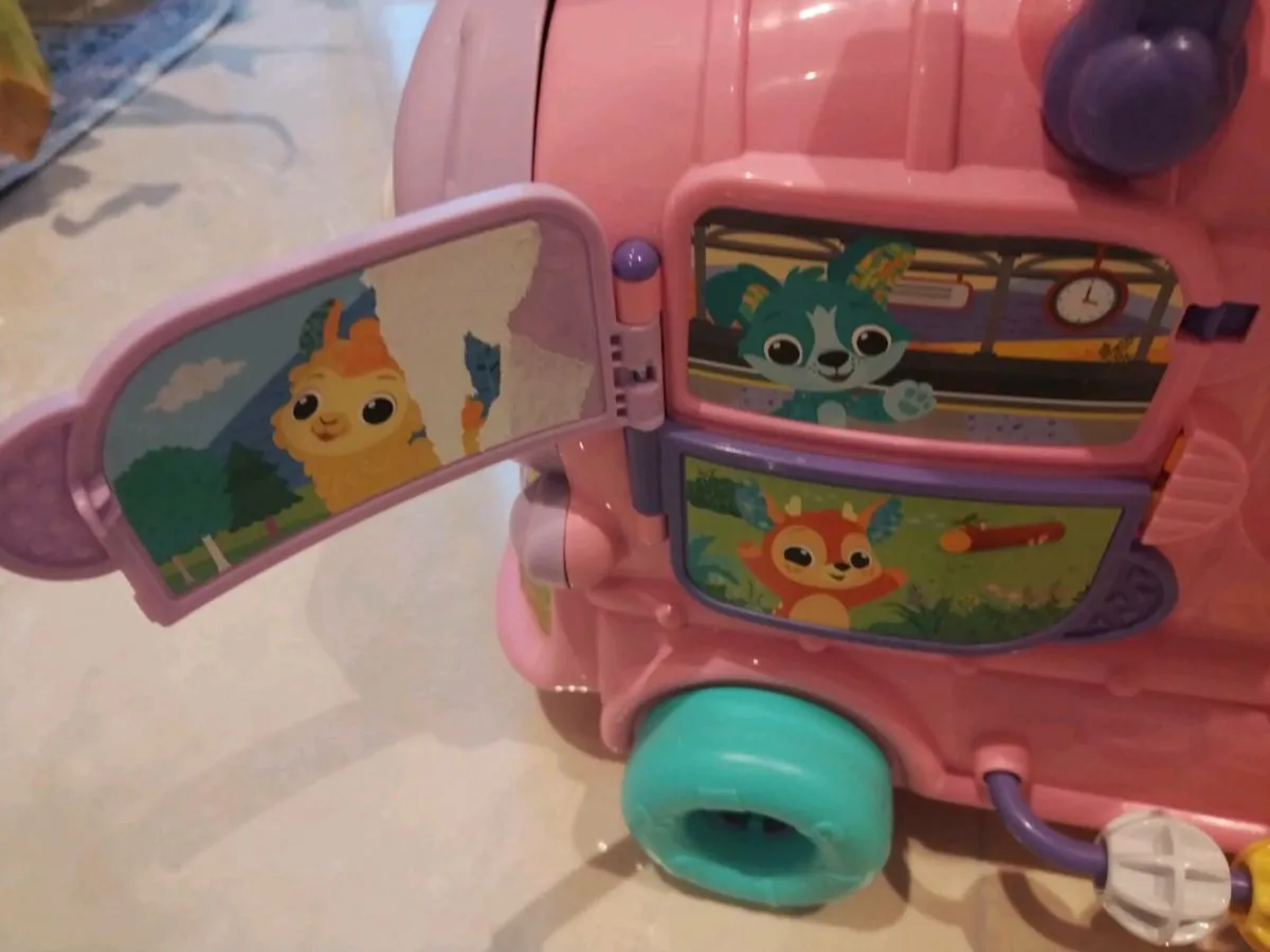 Vtech Pink Ride On Train - Image 2
