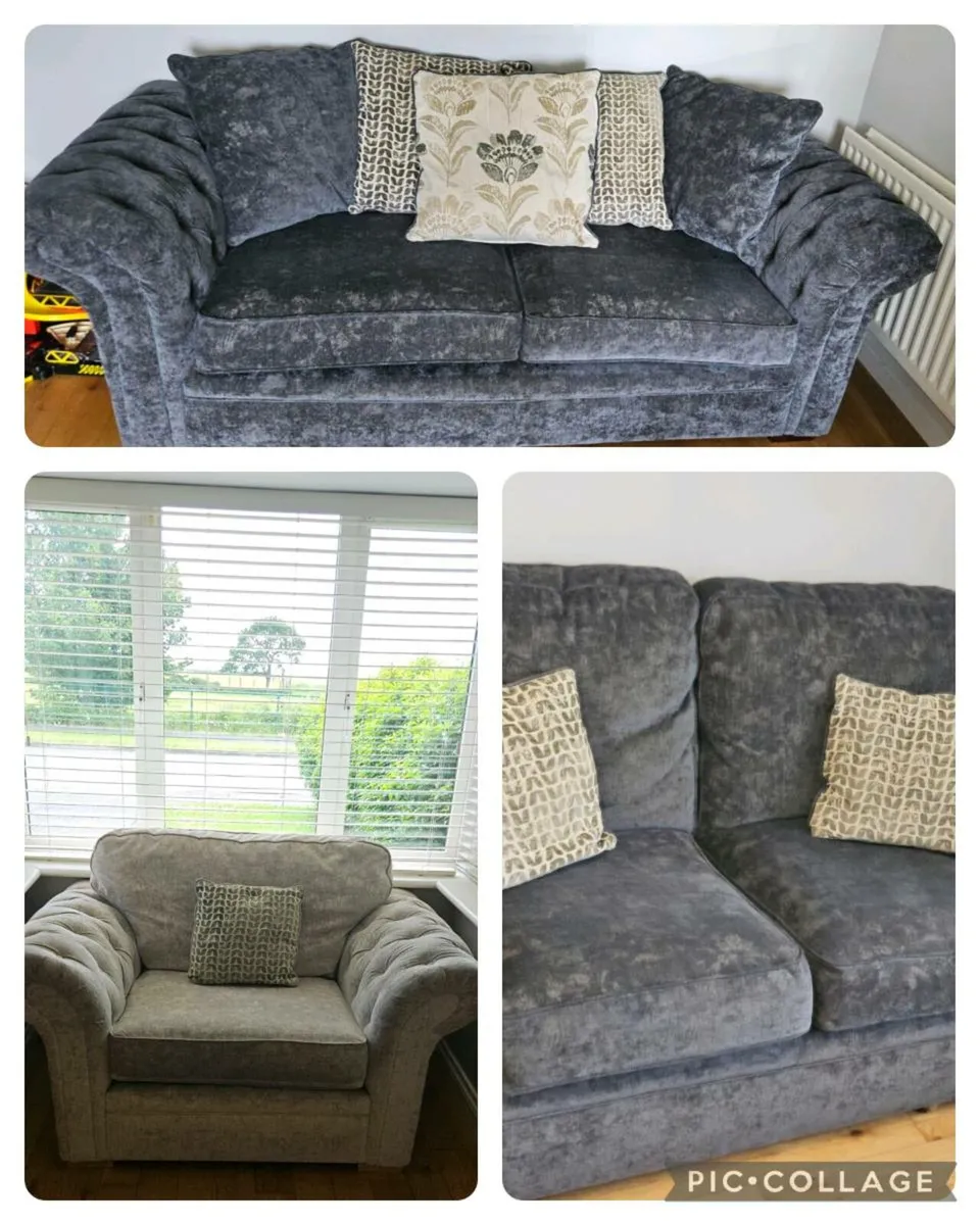 Stunning 3, 2 & 1.5 Sofa Set - Image 1