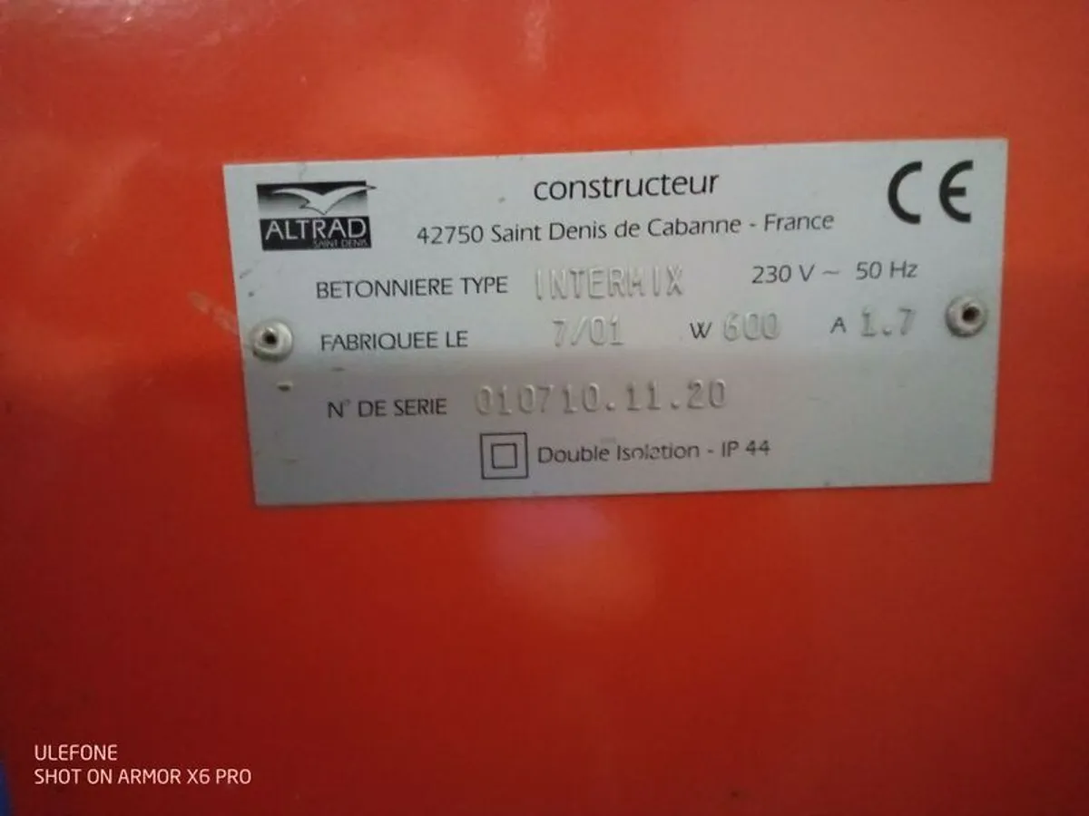 Cement Mixer - Image 3