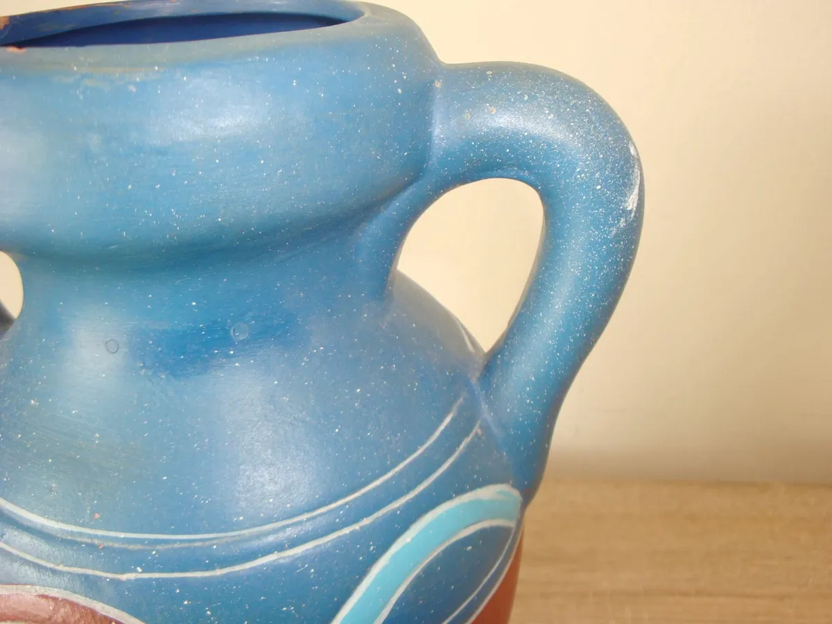 Terracotta vase H25.5 - Image 3