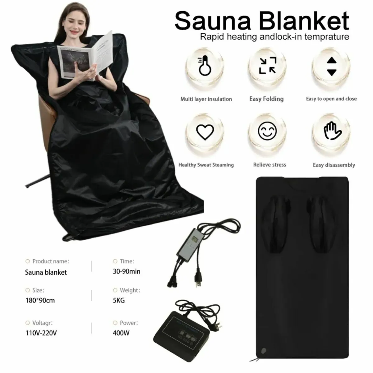 Infared Sauna Blanket-Free Nationwide Delivery - Image 3