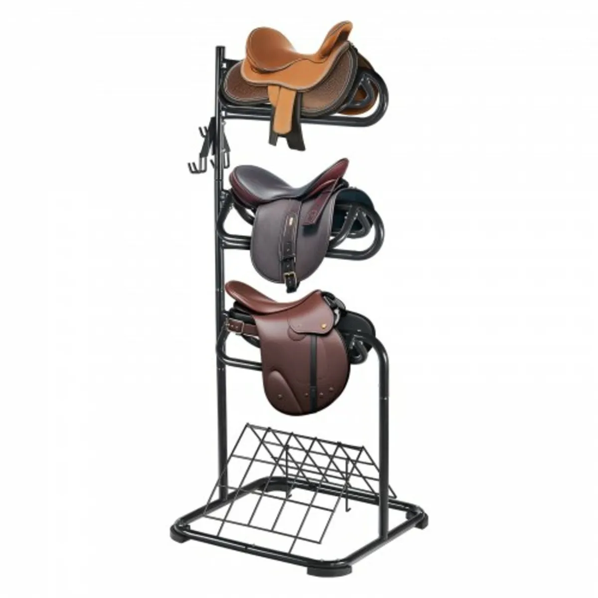 Freestanding Saddle Stand 3 Tiers English and West - Image 1