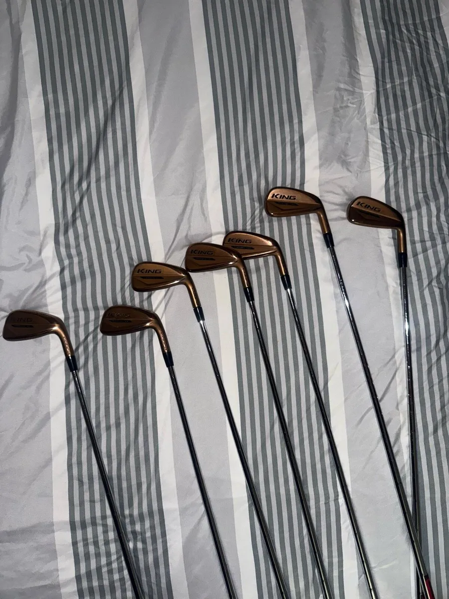 Cobra Forge Tec 4-PW KBS stiff copper finish - Image 1