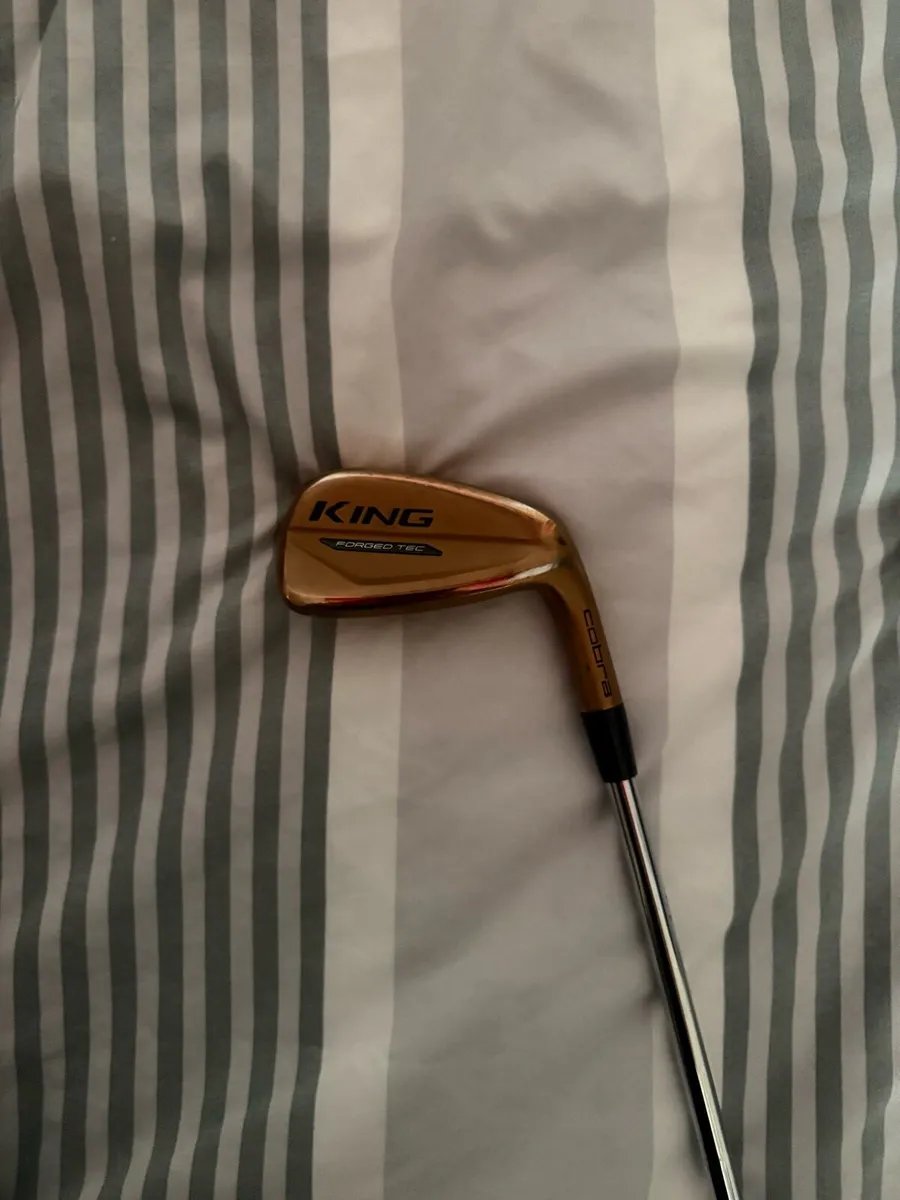 Cobra Forge Tec 4-PW KBS stiff copper finish - Image 4