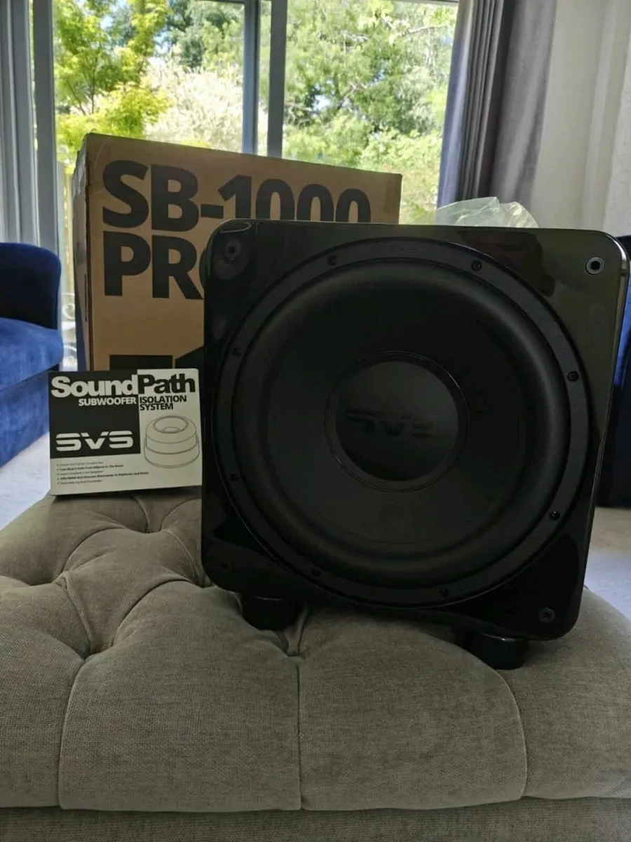 SVS SB-1000 Pro Subwoofer Gloss Black - Image 1