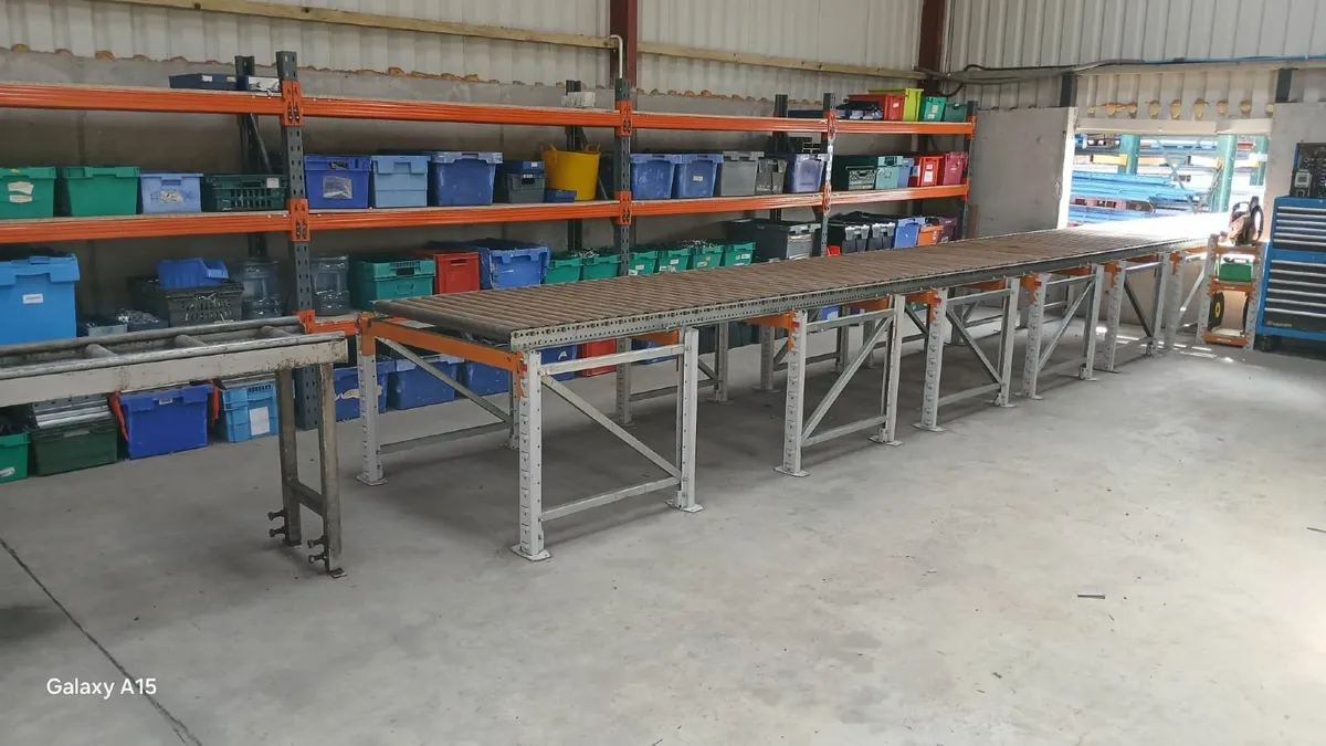 16 Roller 2.5m Conveyor-90cm H Legs (Ref:GRC05) - Image 4