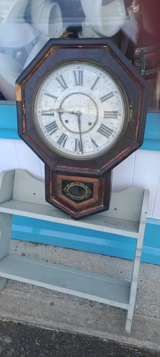 Vintage Antique Wall Clock - Image 1