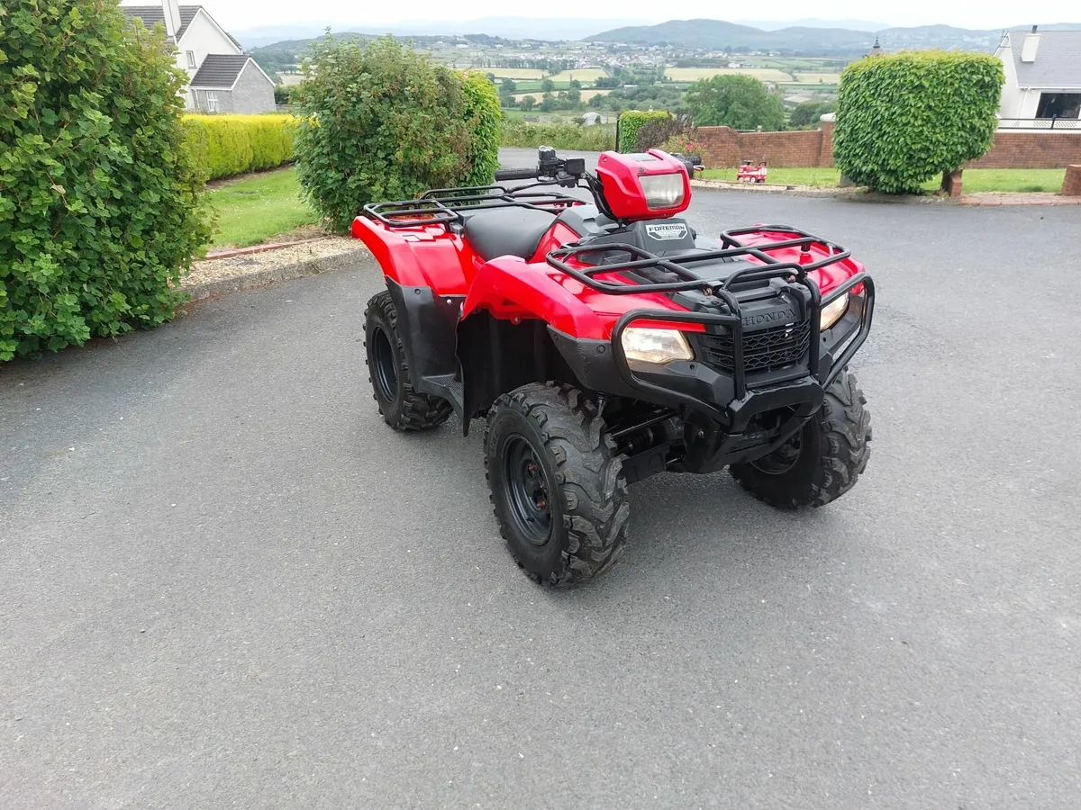 2018 Honda TRX500 Farm Quad, 4X4 ,Power Steering - Image 1
