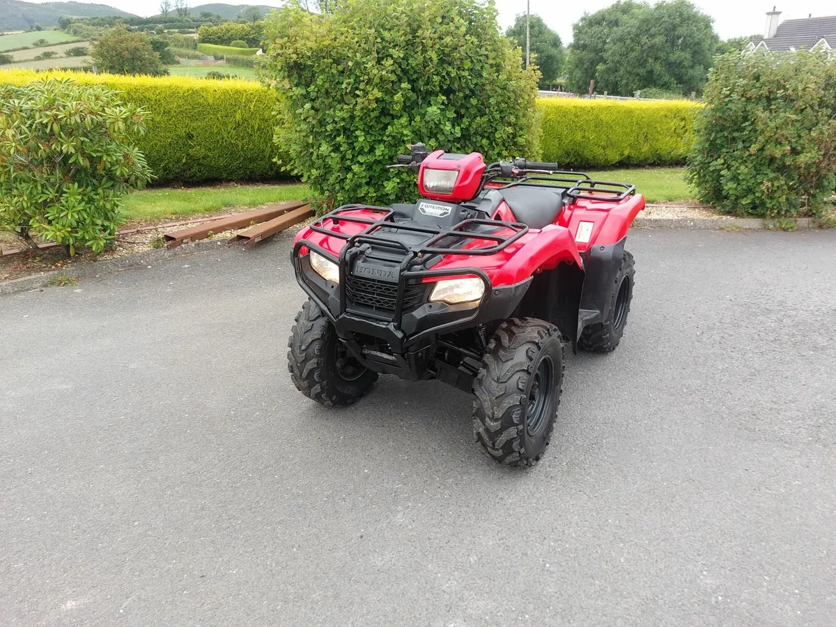 2018 Honda TRX500 Farm Quad, 4X4 ,Power Steering - Image 2