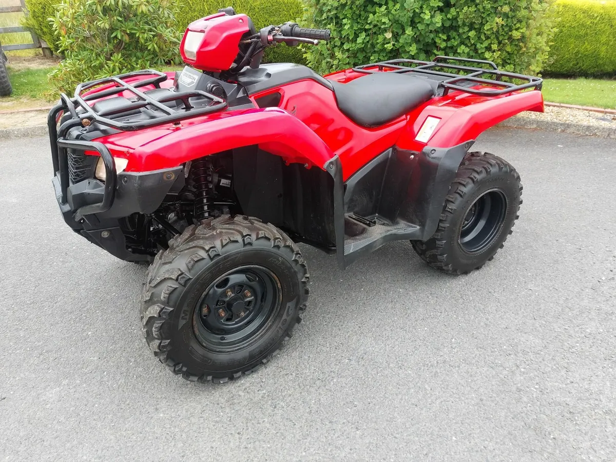 2018 Honda TRX500 Farm Quad, 4X4 ,Power Steering - Image 3