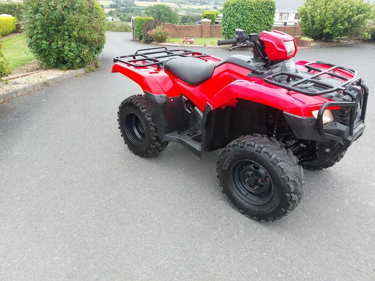 2018 Honda TRX500 Farm Quad, 4X4 ,Power Steering - Image 4