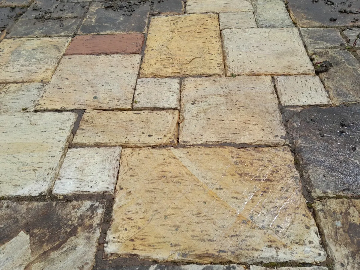 Sandstone Paving Slabs - Image 1