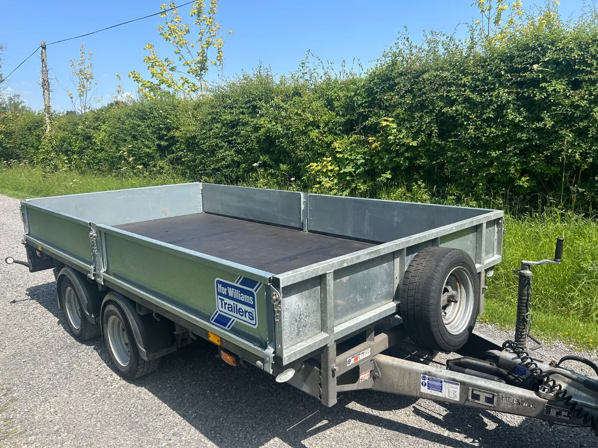 2022 Ifor Williams 12x6.6 LM126 Dropside Trailer - Image 1
