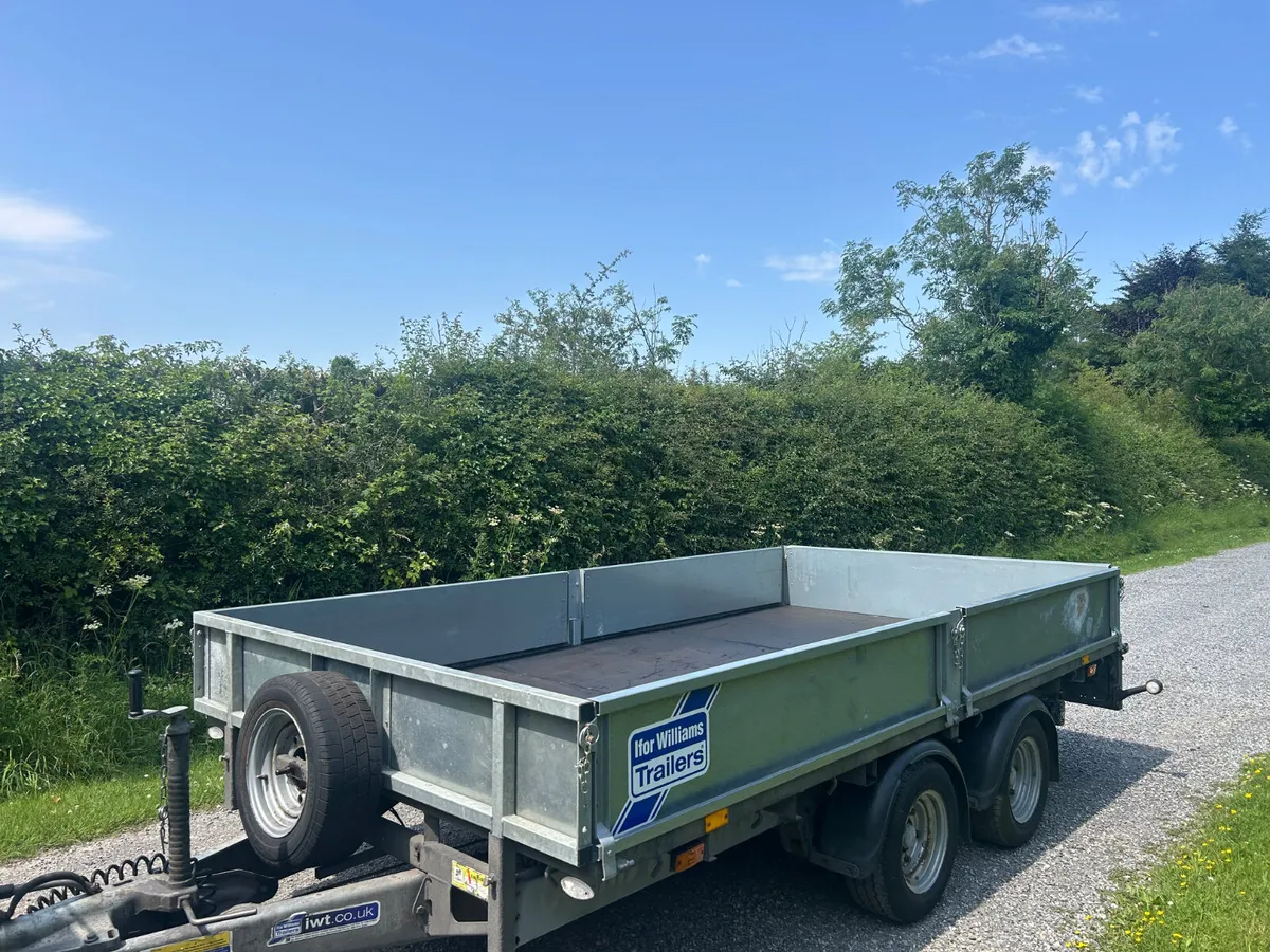 2022 Ifor Williams 12x6.6 LM126 Dropside Trailer - Image 4