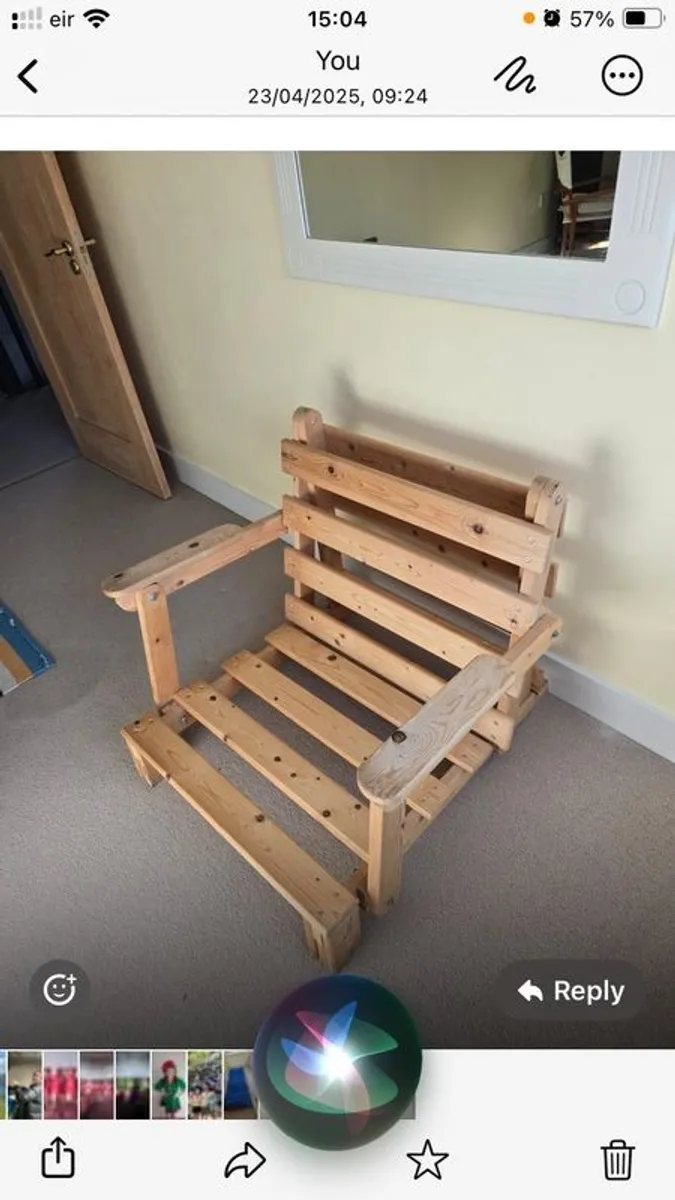 Futon chair single - Image 2