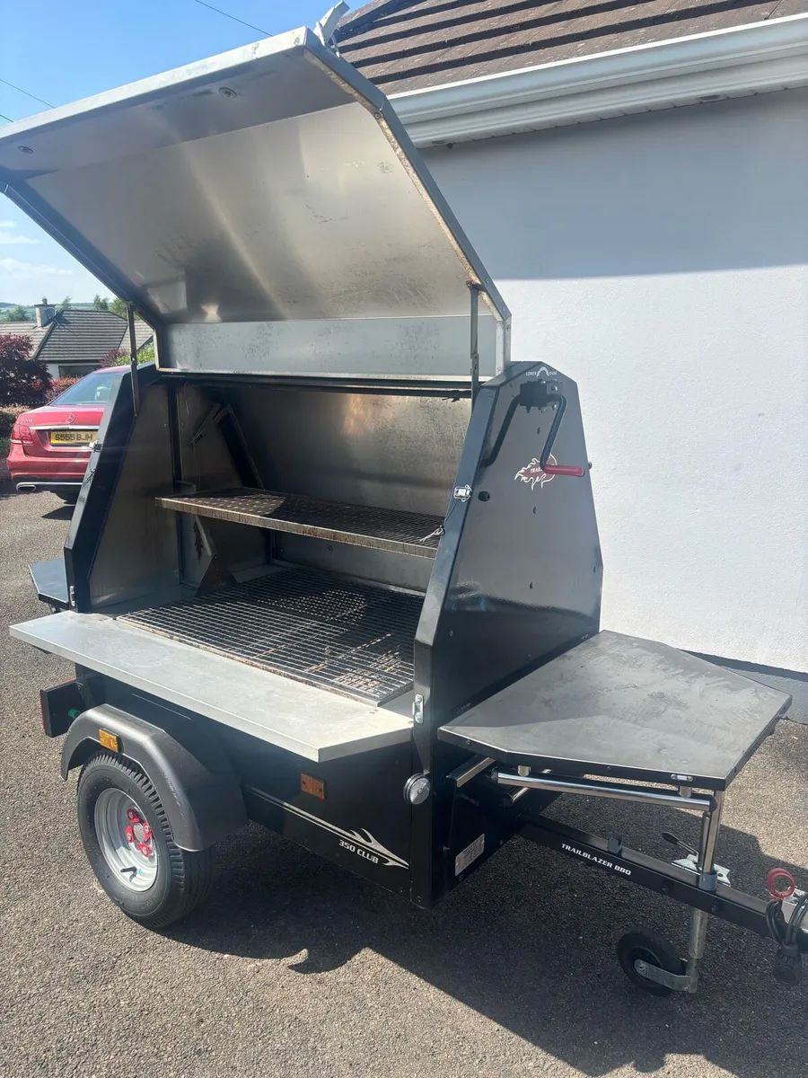 Mobile BBQ trailer/sold pending collection - Image 2