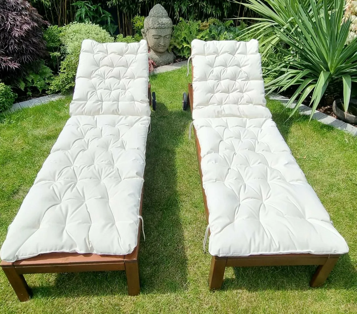 Sun Loungers With Cushions - Image 3