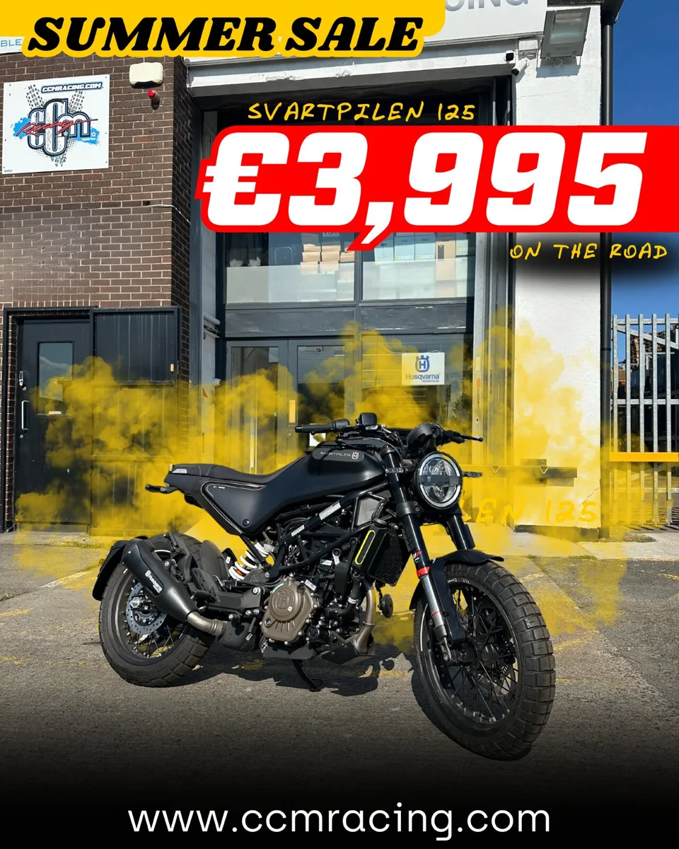Husqvarna Svartpilen 125 - New - A1 License - Image 1