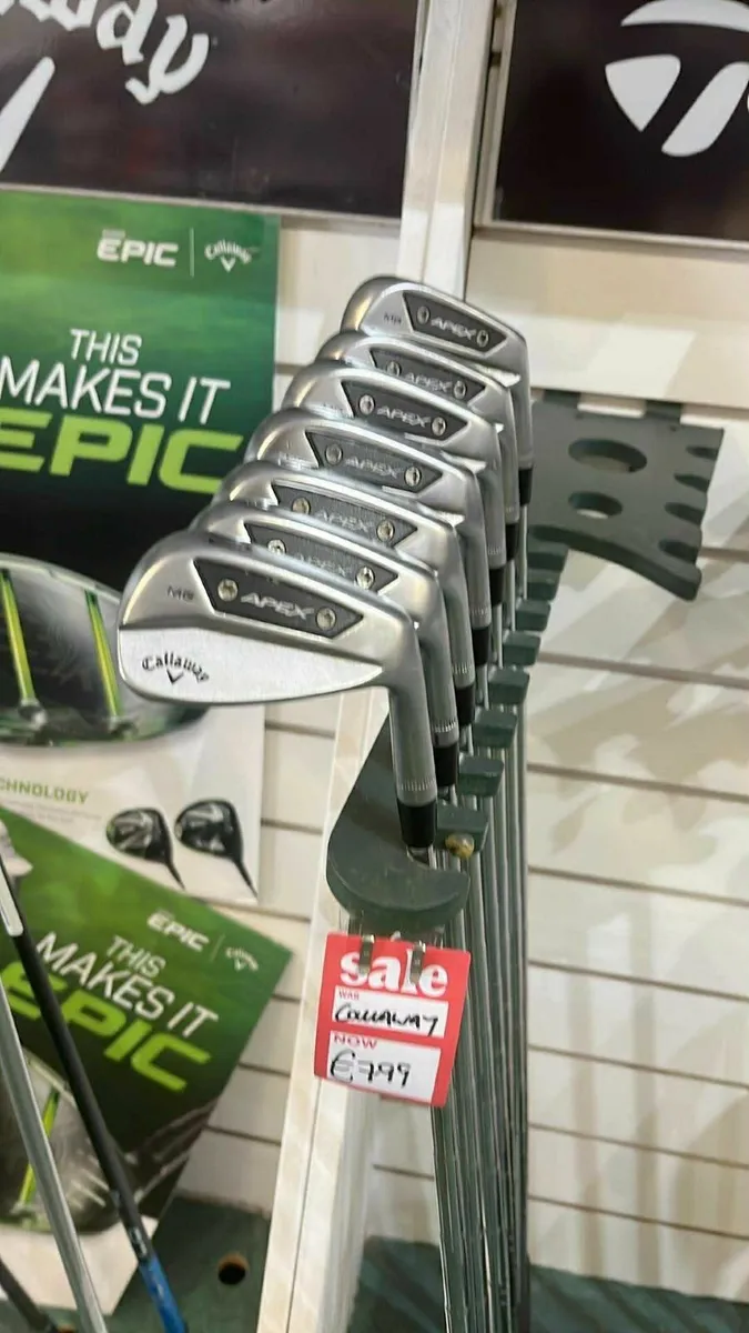 Callaway Apex MB 24 4-10(7) Stiff €1599 Now €799 - Image 3