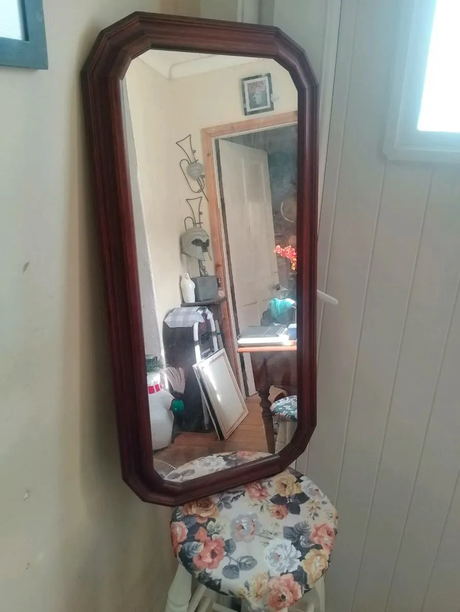 Solid wood mirror - Image 2
