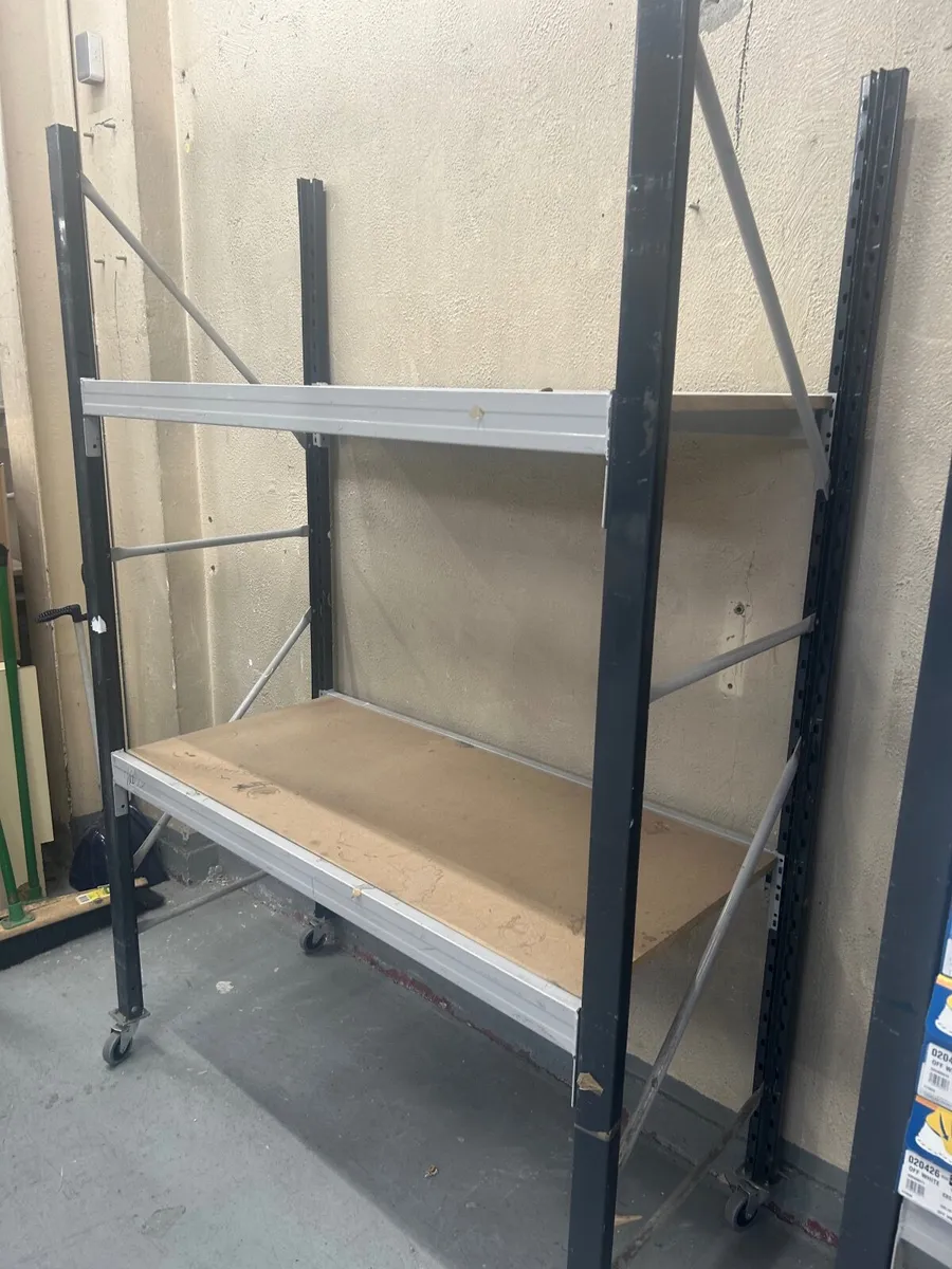 Second hand Long span racking for sale - Image 1