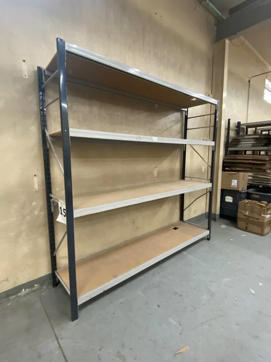 Second hand Long span racking for sale - Image 4