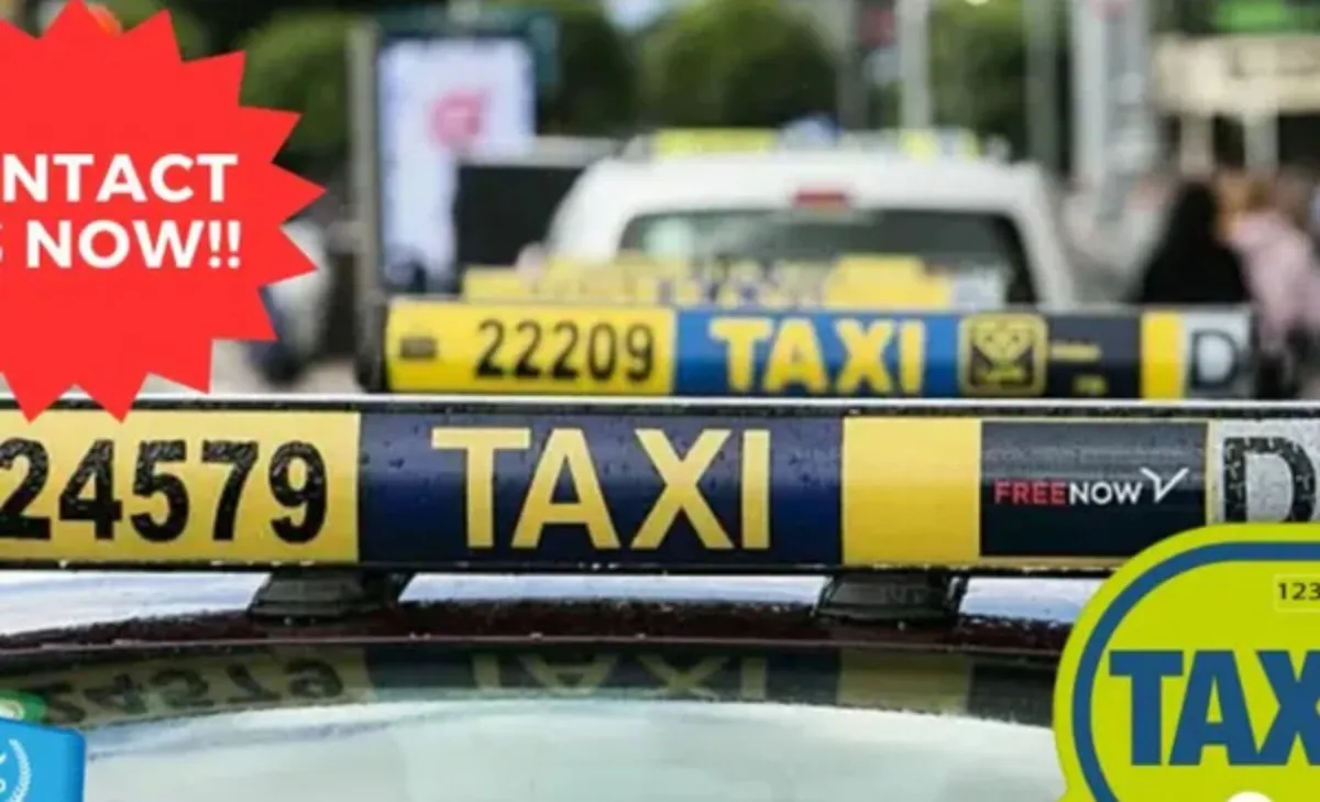 Taxi plate for sale