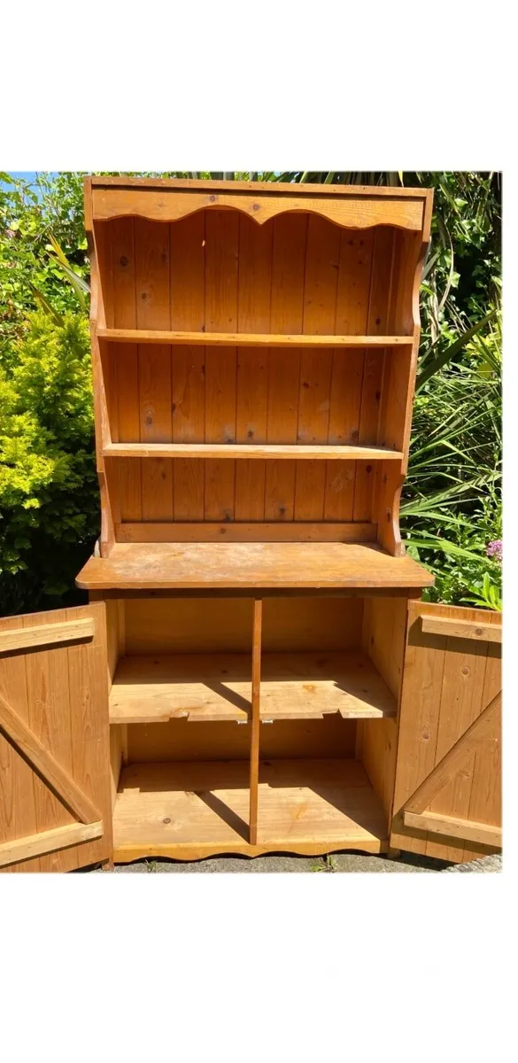 Antique Style Pine Dresser (Two Piece) - Image 2