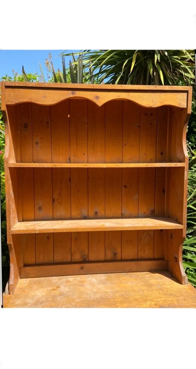 Antique Style Pine Dresser (Two Piece) - Image 4