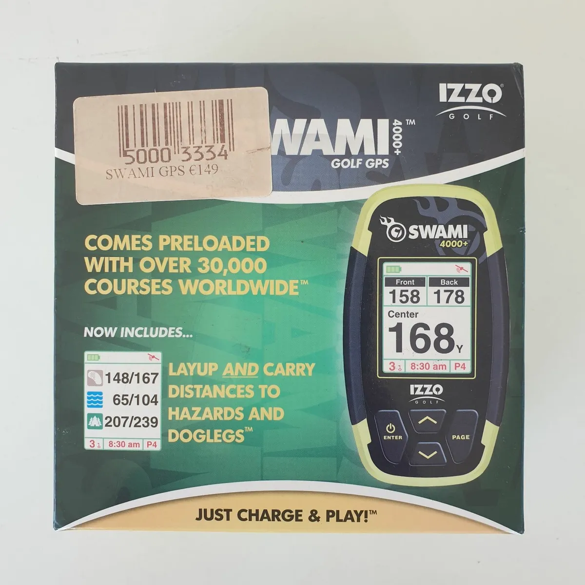 Golf Izzo Swami 4000+ gps hole distance - Image 1