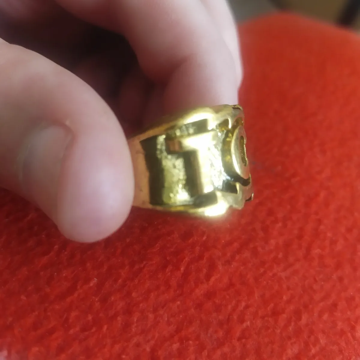 Elvis Presley ring. Taking care of buisness. Heavy - Image 3